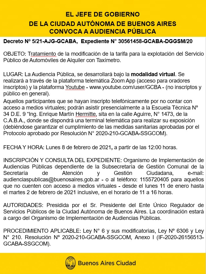 audiencia publica del 08 de febrero gobierno caba