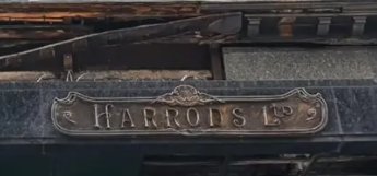 Placa tienda Harrods