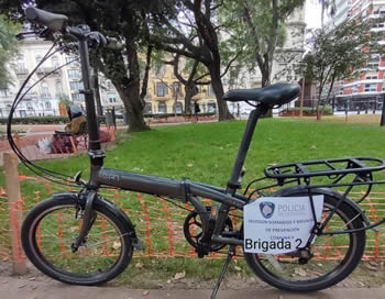 bicicleta robada en Recoleta
