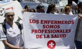 protesta de enfermeros