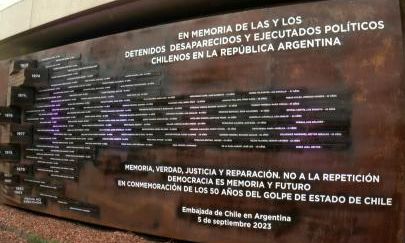 Memorial Embajada Chile