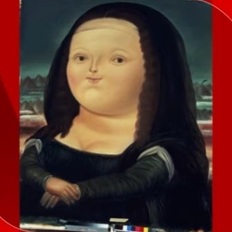 Mona Lisa de Botero