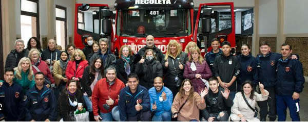 Visista Cuartel de Bomberos