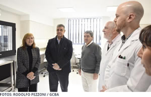 Macri en Hospital Gutierrez