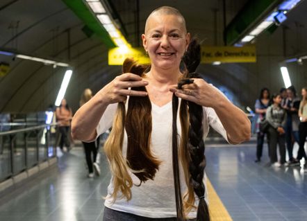 Donación de pelo