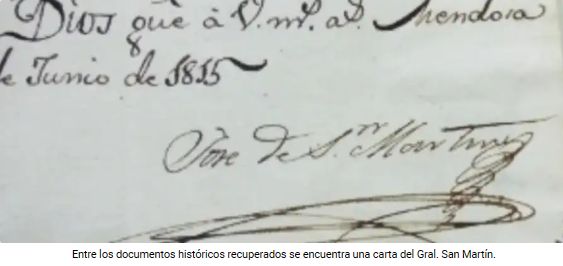 Carta de San Mart�n